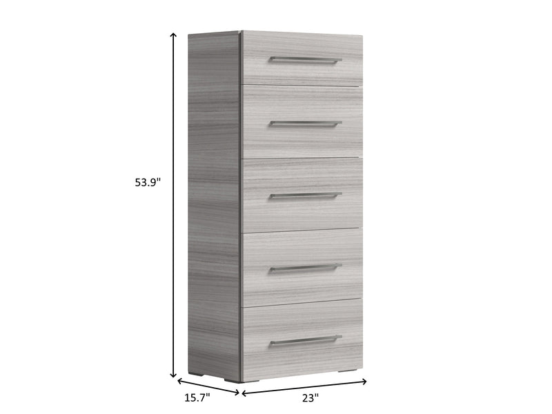 Mia 23" Wide 5 Drawer Chest