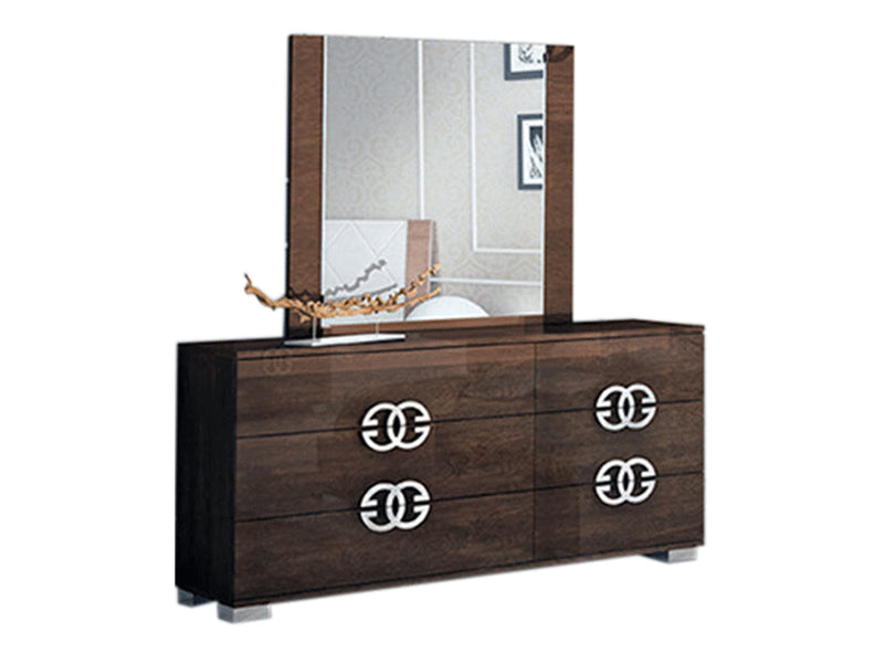 Prestige Classic 71" Wide 6 Drawer Dresser With Mirror