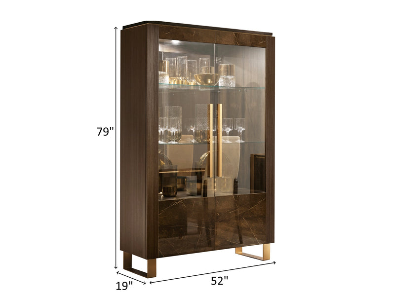 Essenza 52" Wide 2 Door Dining Cabinet