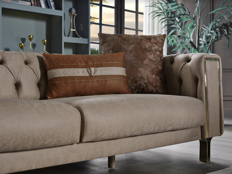 Montego 94" Wide Tufted Extendable Sofa
