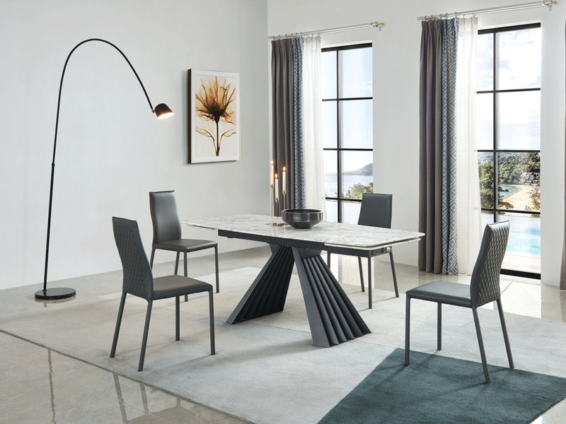 Stares 152 DT 98" / 71" Wide Extendable Dining Table