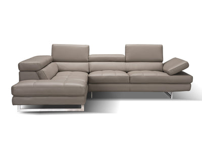 A761 114" / 88" Wide Leather Sectional