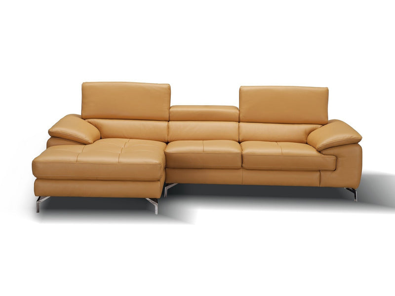 A973b 105" / 66" Wide Leather Sectional