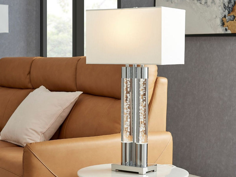 Acrylic 30" Tall Table Lamp