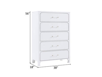 Anastasia 38" Wide 5 Drawer Chest