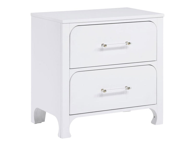 Anastasia 26.5" Tall 2 Drawer Nightstand