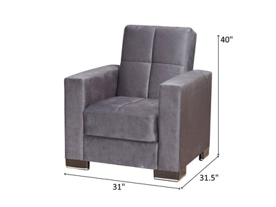 Armada 31" Wide Convertible Armchair