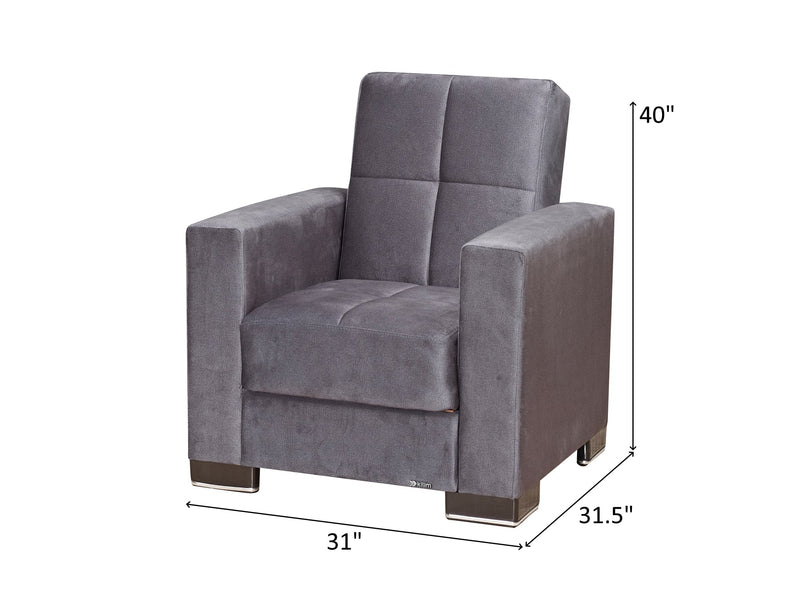 Armada 31" Wide Convertible Armchair