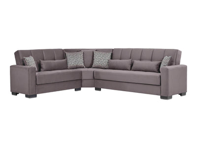 Armada 124" / 100" Wide Convertible Sectional