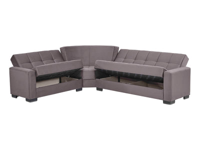 Armada 124" / 100" Wide Convertible Sectional