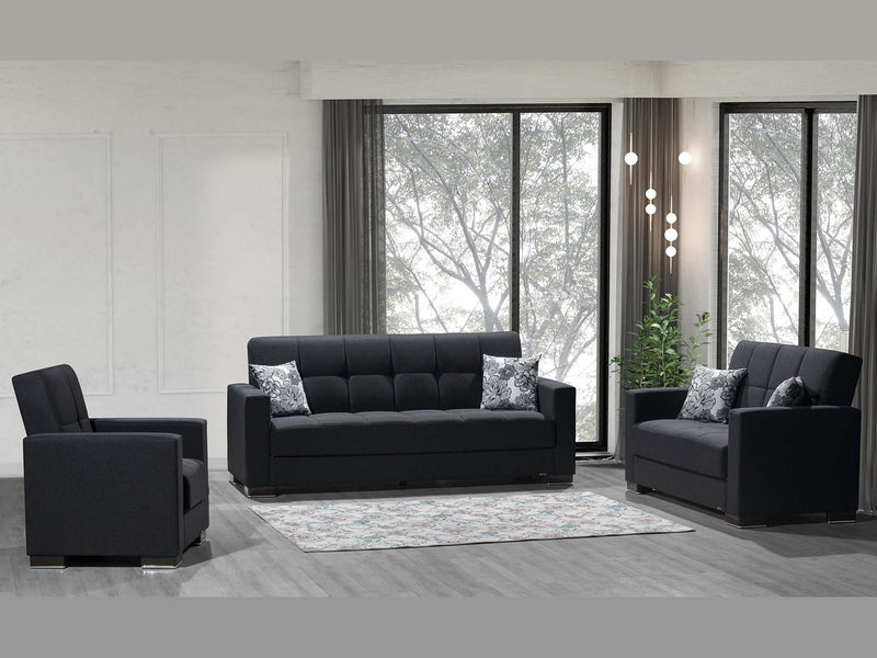 Armada 66" Wide Convertible Loveseat