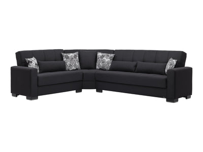 Armada 124" / 100" Wide Convertible Sectional