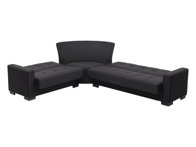 Armada 124" / 100" Wide Convertible Sectional