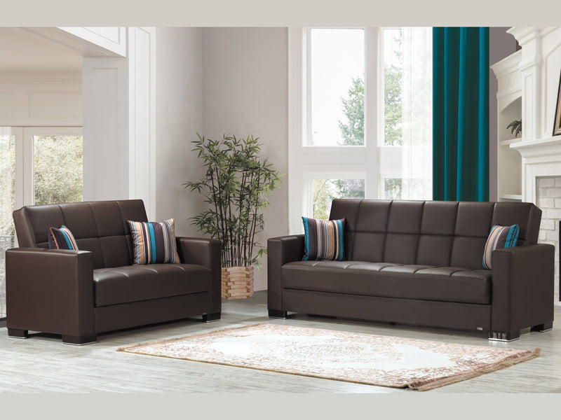 Armada Leather Living Room Set