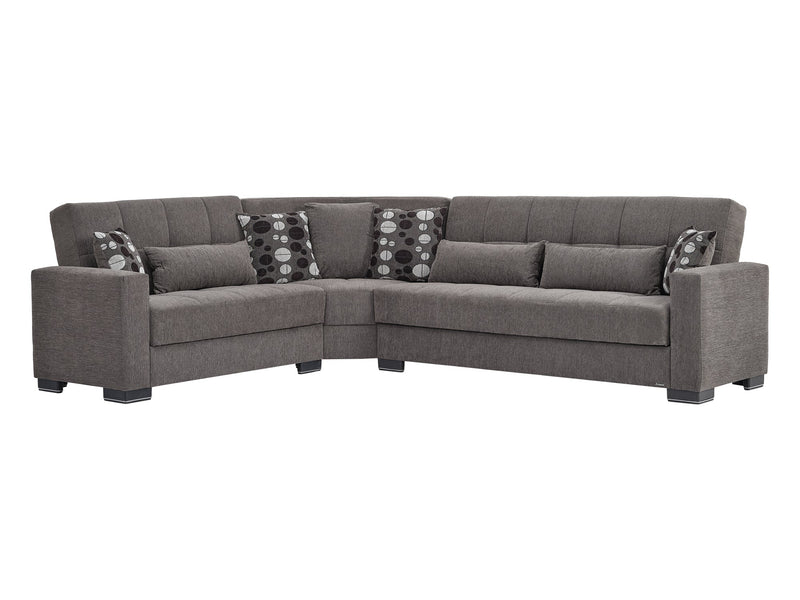 Armada 124" / 100" Wide Convertible Sectional