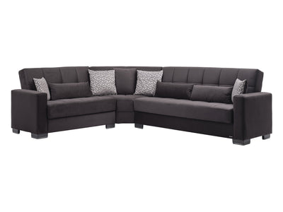 Armada 124" / 100" Wide Convertible Sectional