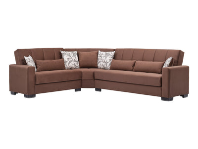 Armada 124" / 100" Wide Convertible Sectional