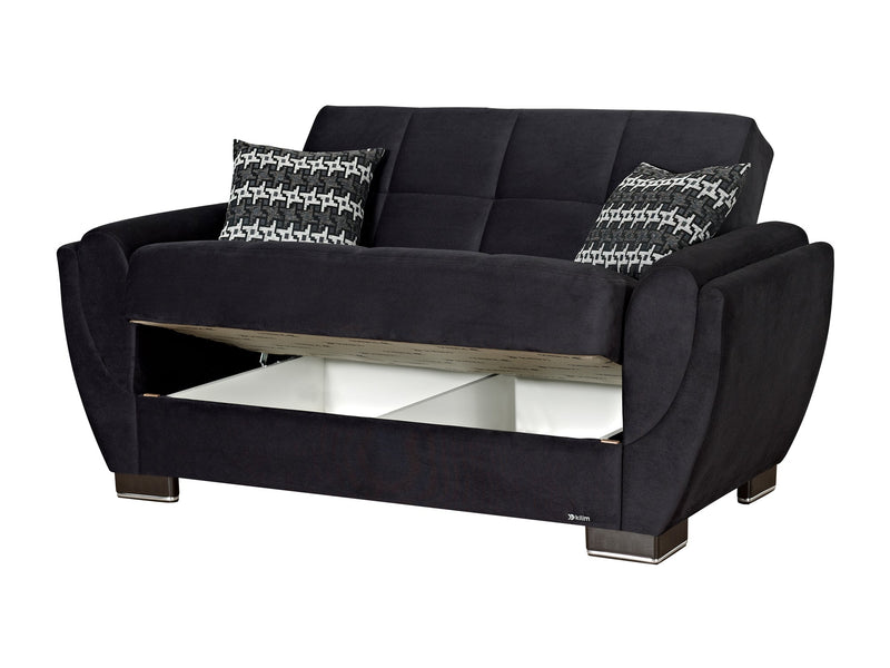 Armada Air 63" Wide Convertible Loveseat