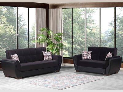 Armada Air Partial Leather Living Room Set