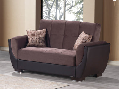 Armada Air Partial Leather Living Room Set