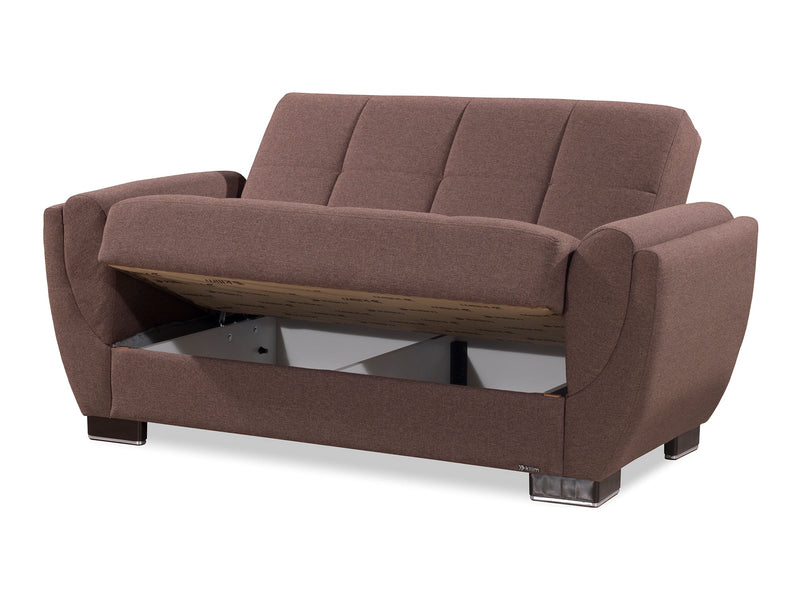 Armada Air 63" Wide Convertible Loveseat