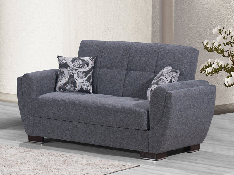 Armada Air 63" Wide Convertible Loveseat