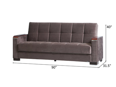 Armada X 90" Wide Convertible Sofa