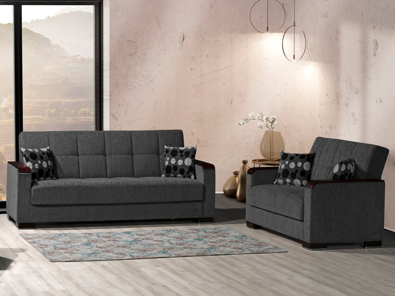 Armada X 90" Wide Convertible Sofa