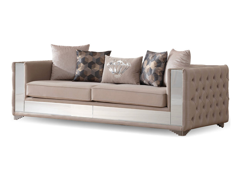 Austin Empi 92" Wide Tufted Sofa