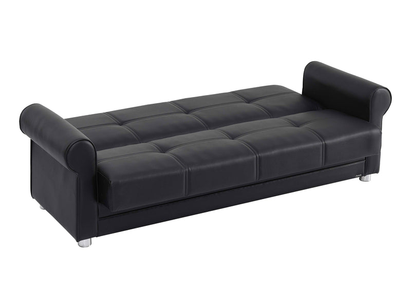 Avalon Otto 88" Wide Convertible Leather Sofa