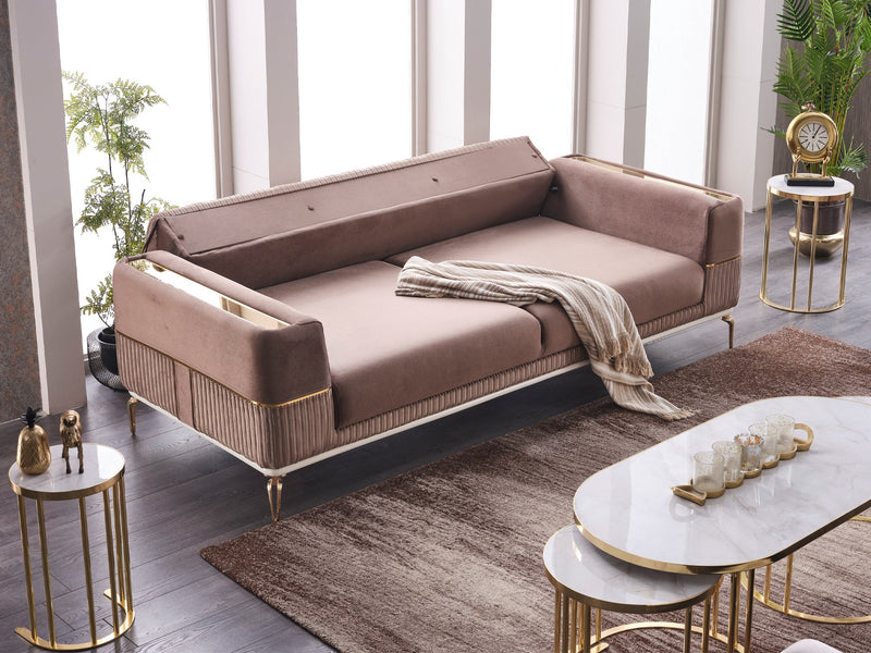 Berlin 92" Wide Extendable Sofa