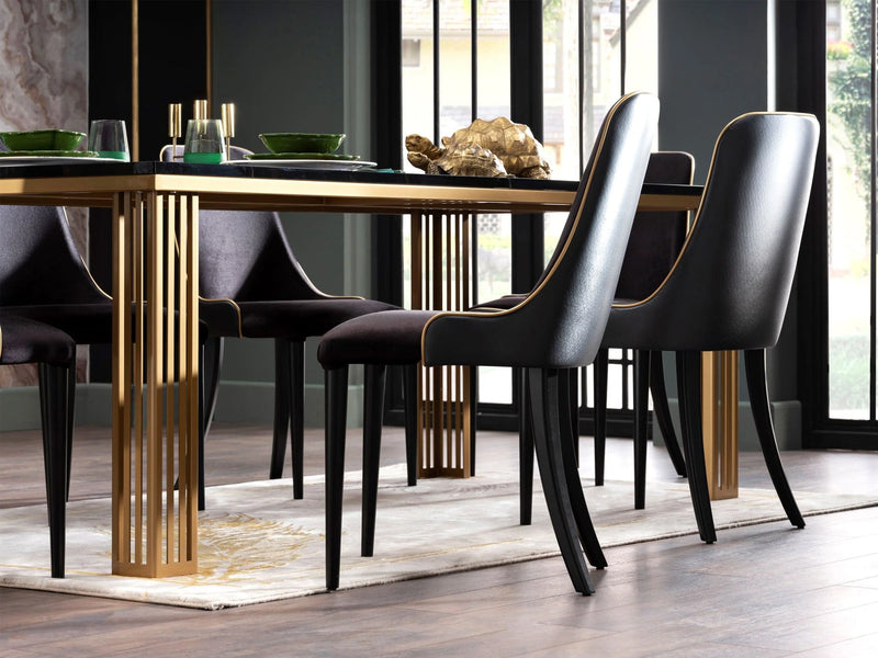 Carlino 78.8" Wide 6-8 Person Dining Table