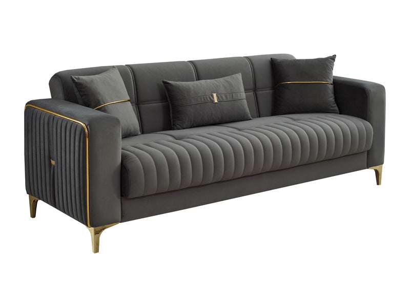 Carmela 87" Wide Convertible Sofa