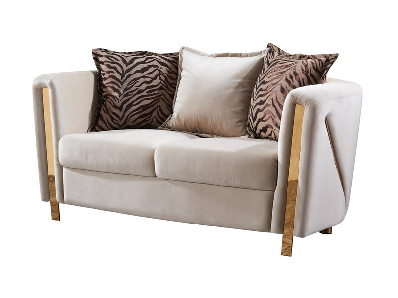 Chanelle 65" Wide Loveseat