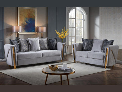 Chanelle 65" Wide Loveseat