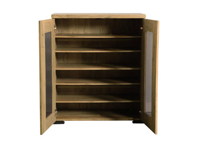 Bristol 31.5" Wide 6-Shelf Shoe Cabinet