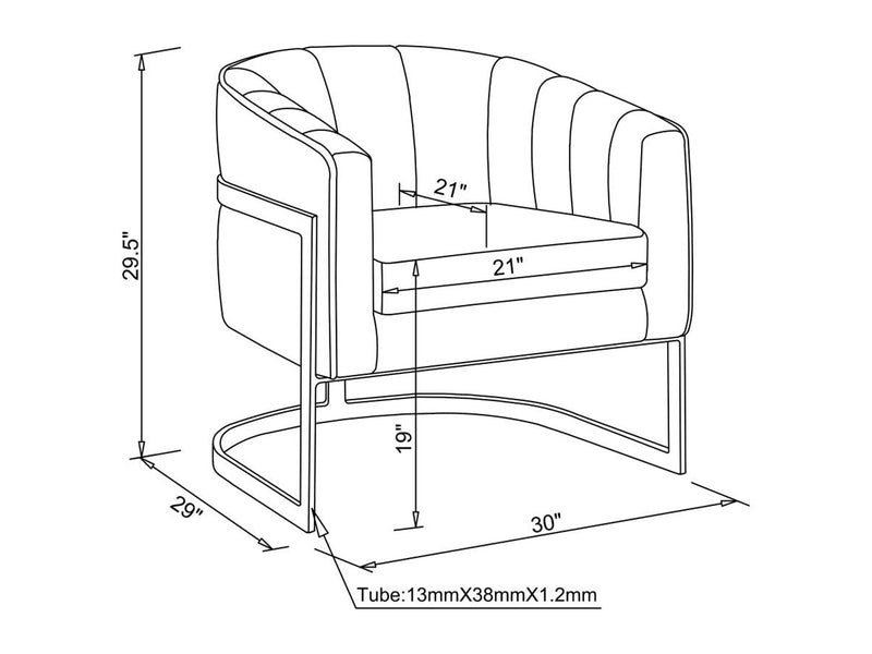 Alamor 30" Wide Armchair