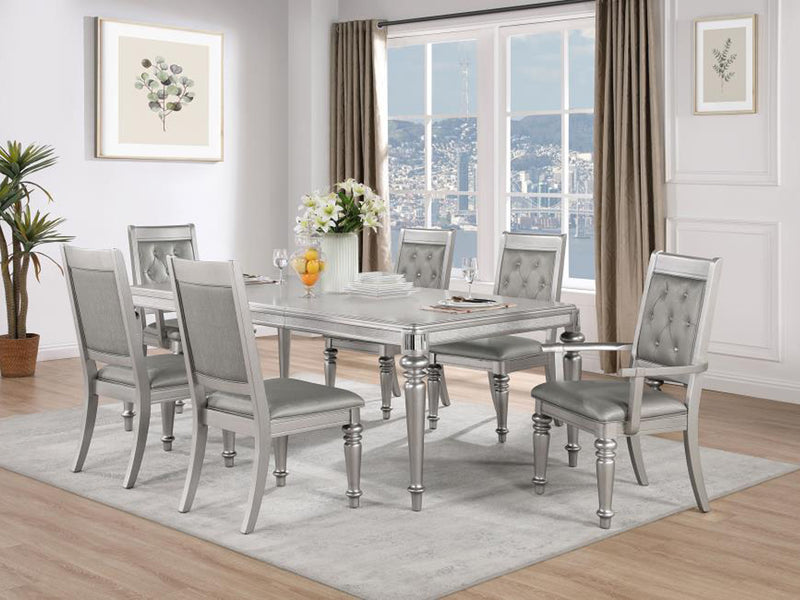 Bling Game 6 Person Extendable Dining Room Set