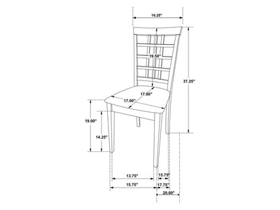 Kelso 4 Person Extendable Dining Room Set