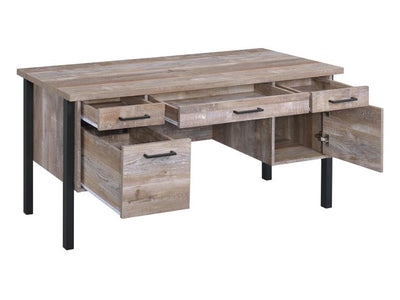 Samson 60" Wide 5 Drawer Desk