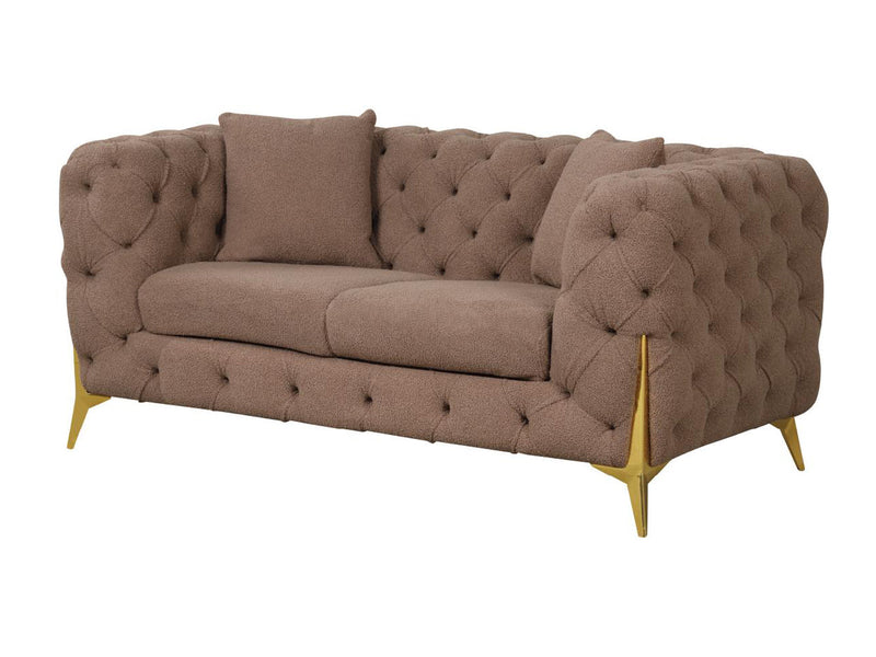 Contempo 67.3" Wide Tufted Loveseat