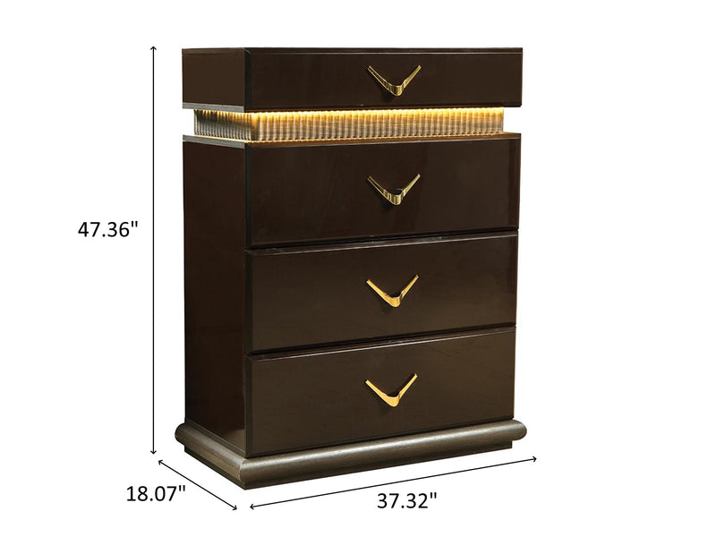 Dunhill 37.3" Wide 4 Drawer Chest