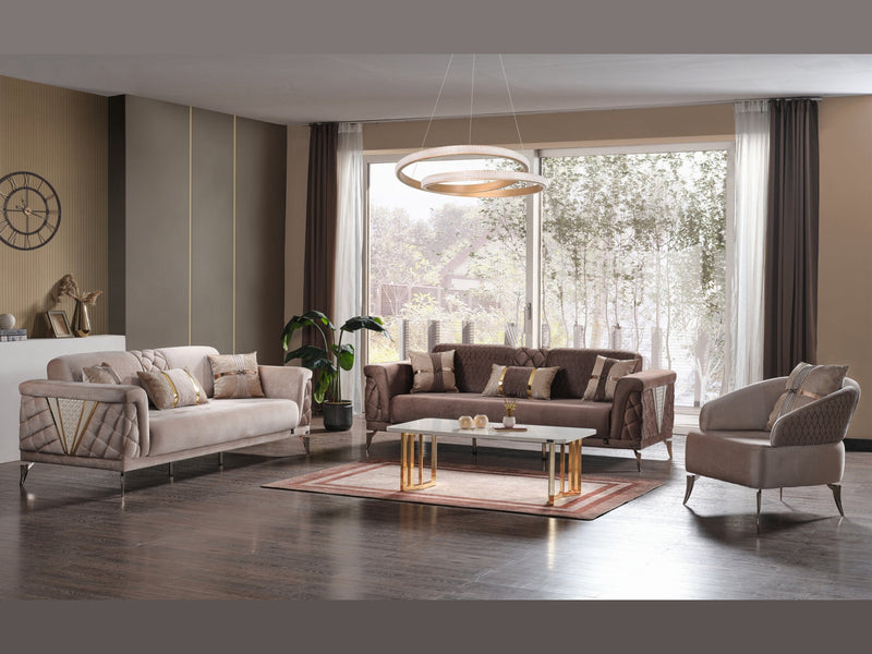 Sultan Elif 91" Wide Extendable Sofa