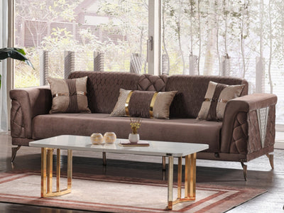 Sultan Elif 91" Wide Extendable Sofa