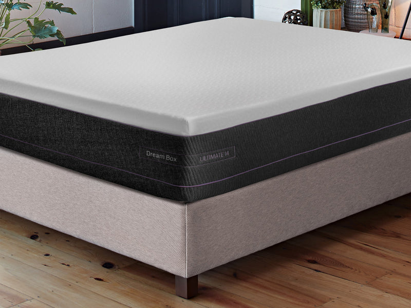 Dream Box Ultimate 14" Thick Medium Plush Mattress