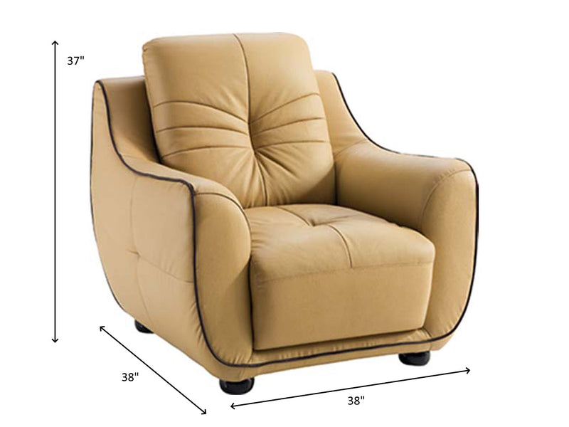 2088 38" Wide Leather Armchair