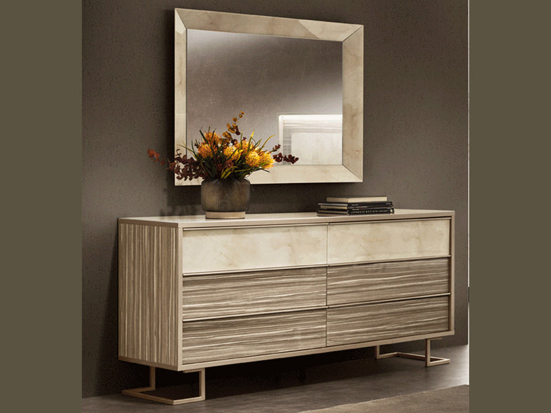 Luce 64" Wide Dresser With Mirror