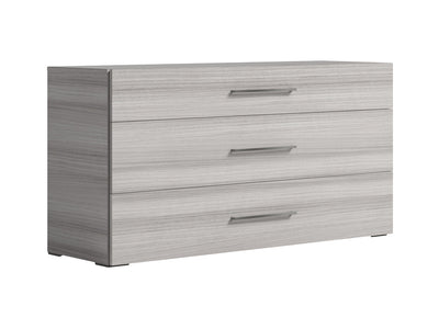 Mia 59" Wide 3 Drawer Dresser With Mirror