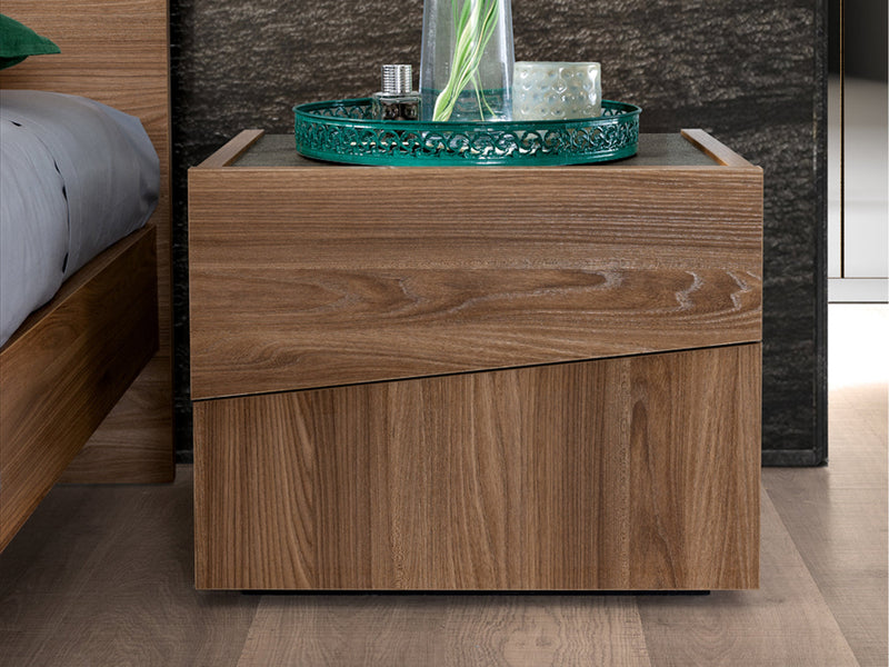 Storm 18" Tall 2 Drawer Nightstand