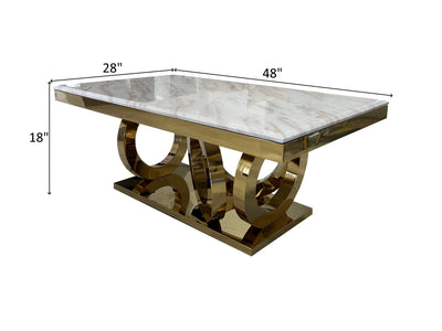 Diamond G850 48" Wide Coffee Table